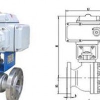 电动切断球阀厂家 蒸汽电动切断球阀