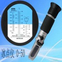 铝壳手持温补光学盐度计折射仪0-10%海水比重计